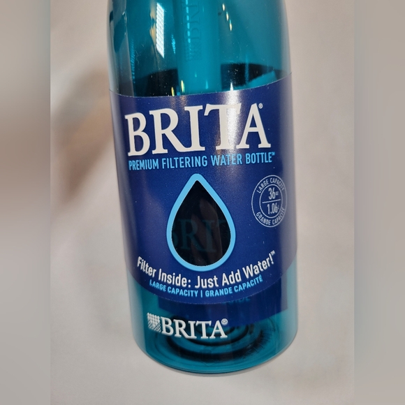 Brita 36oz Sea Glas Premium Leak Proof Filtered Water Bottle with Straw - Picture 3 of 9